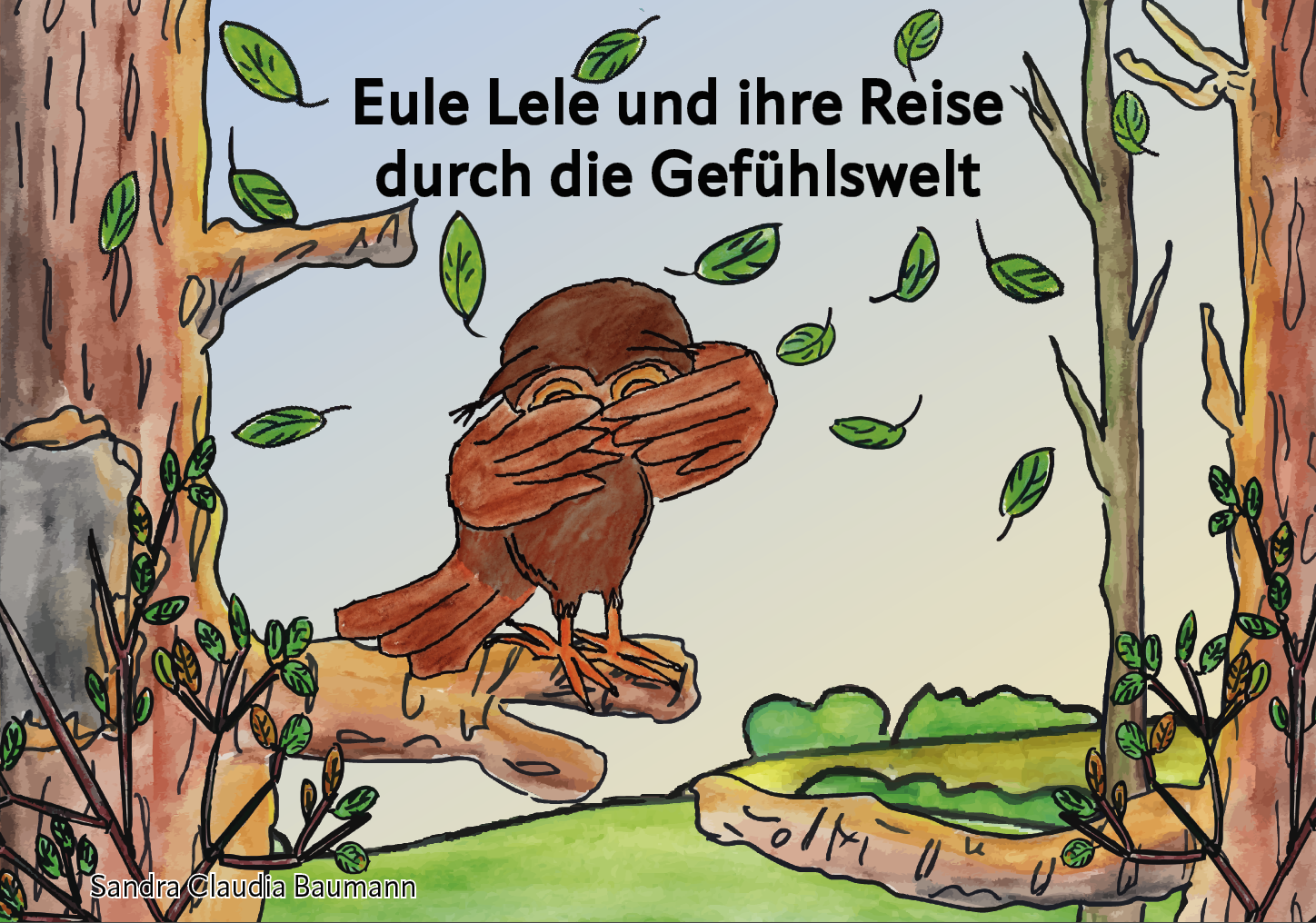 Eule Lele Vorderseite Buch